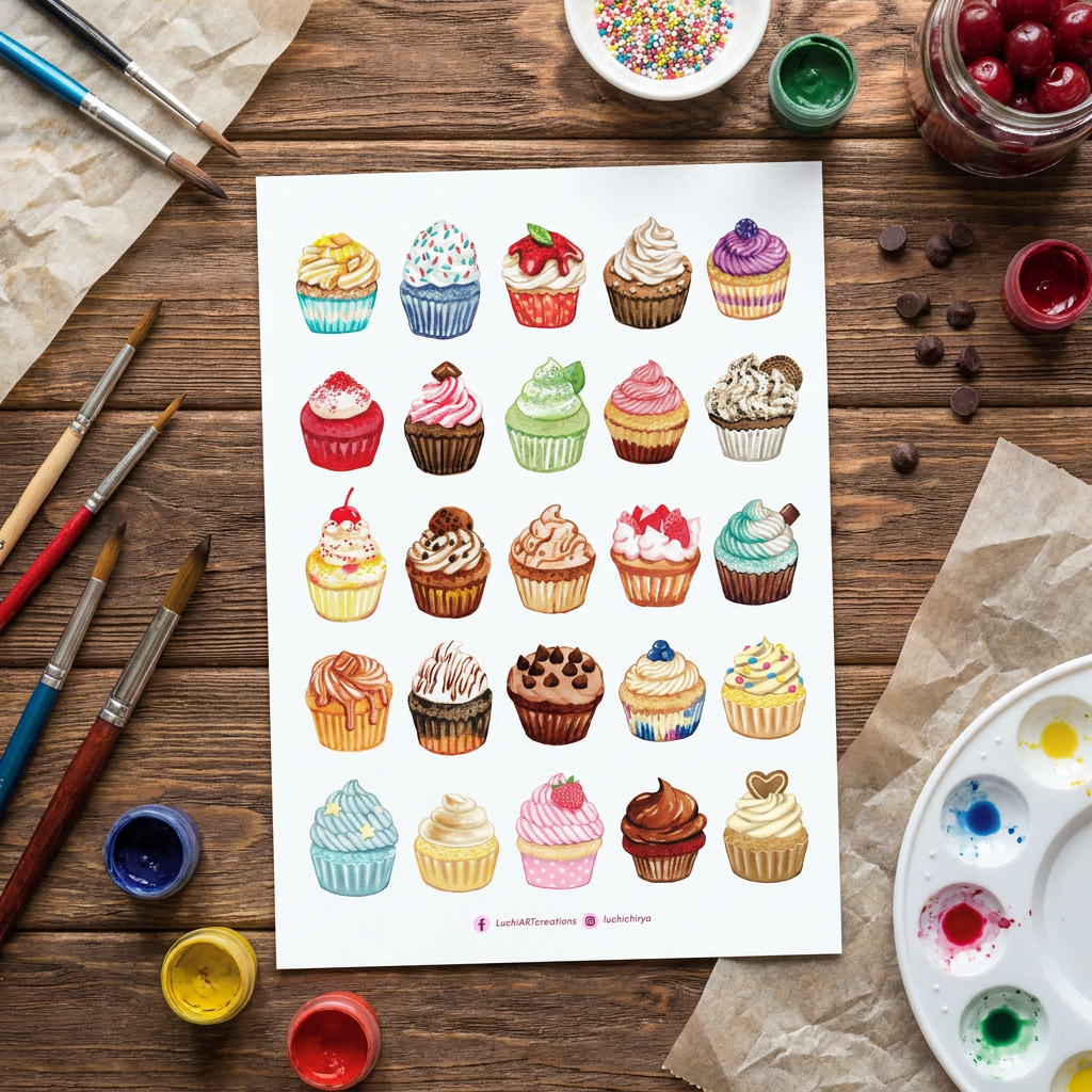 Cupcake Party Set