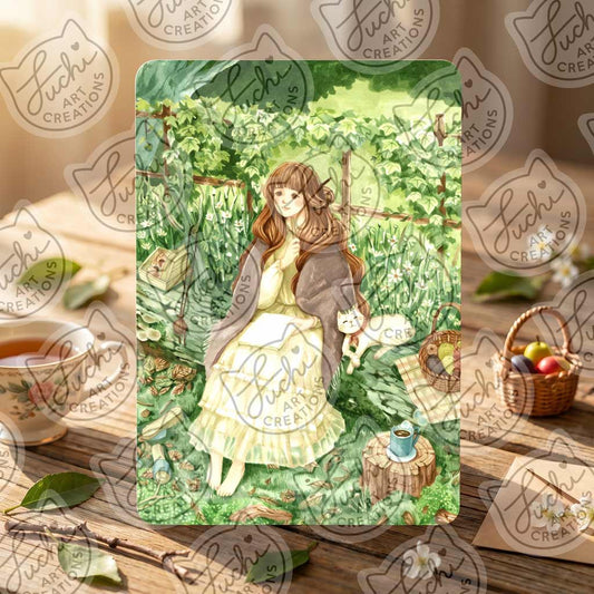 "Hiraya" Watercolor Art Postcard
